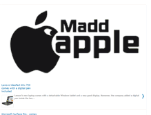 Tablet Screenshot of maddapple.com